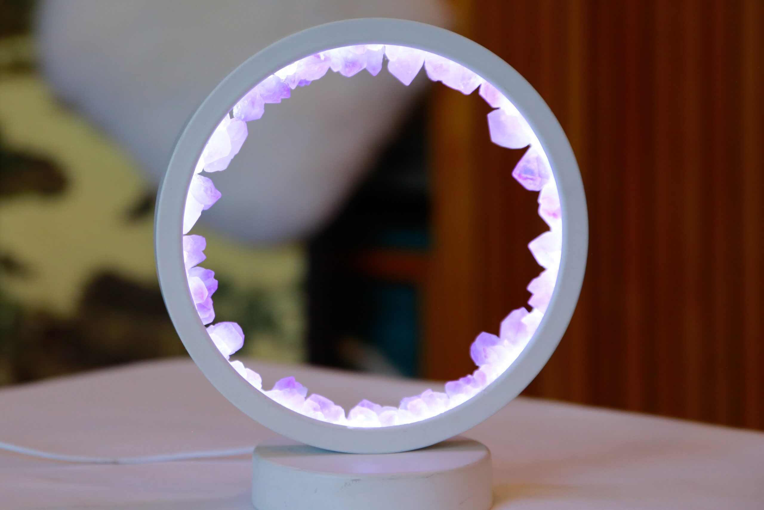 Amethyst Lamp