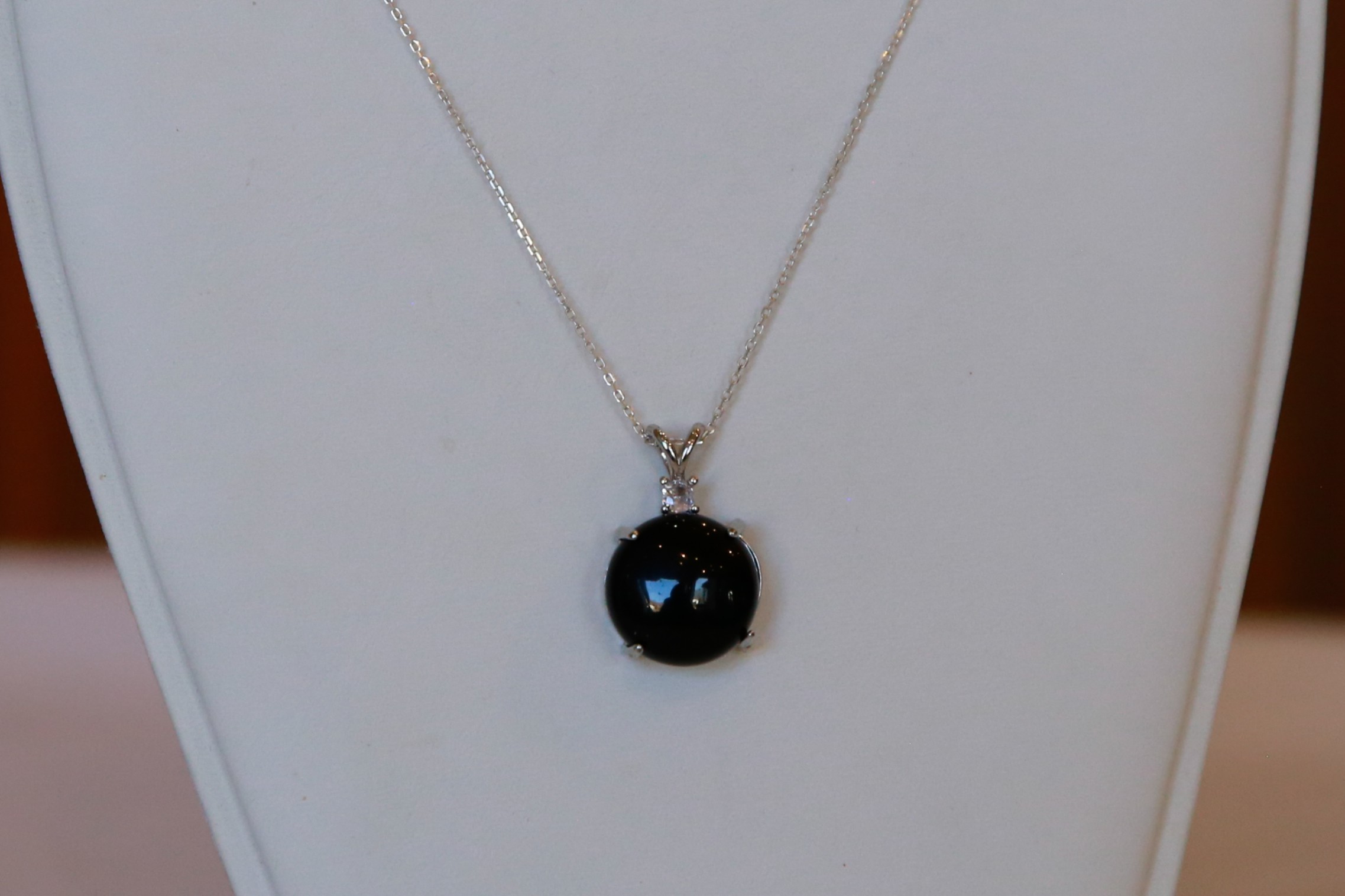 Back Tourmaline Rounded
