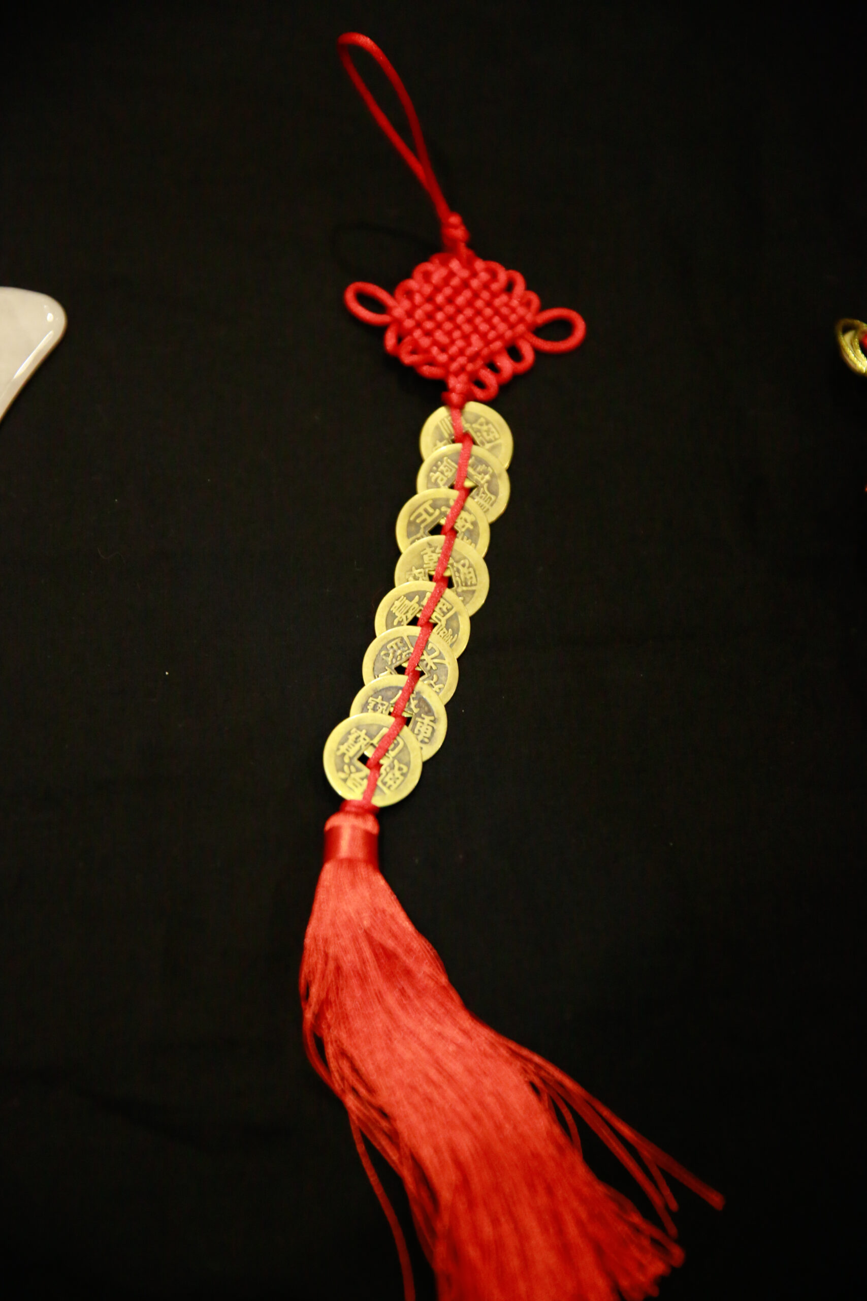 Brass Nine Coins Tassel