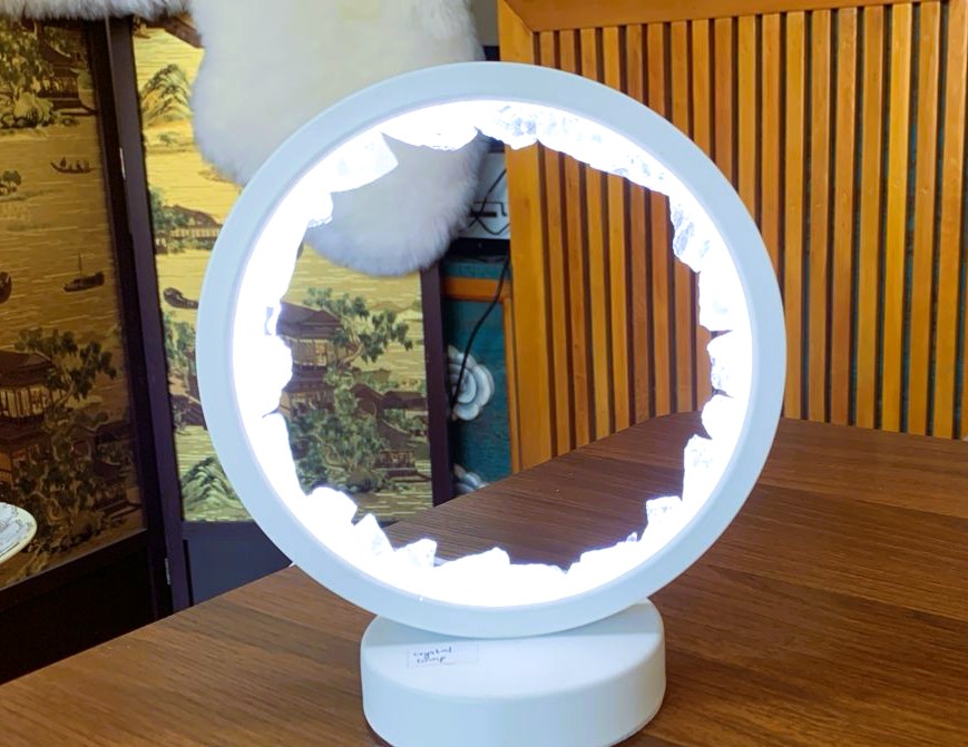 Clear Crystal Lamp
