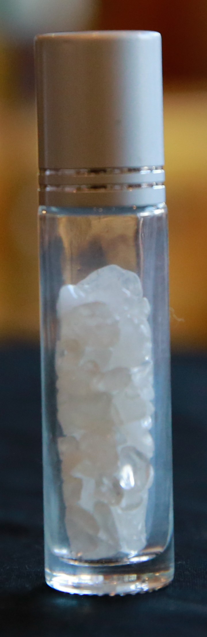 Clear Quartz Perfume Bottle