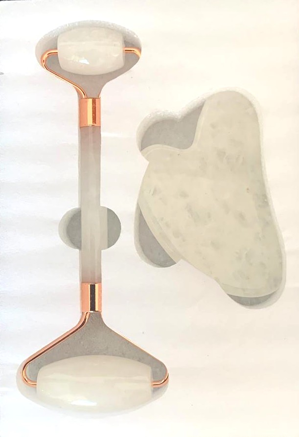 Clear Quartz Roller Set