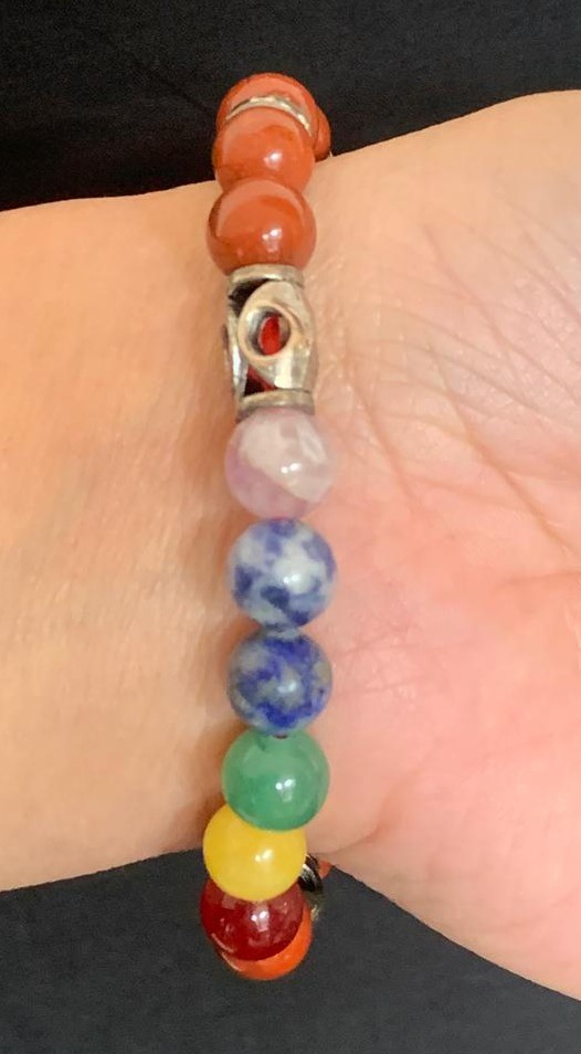 Hamsa 7 Chakra 8mm