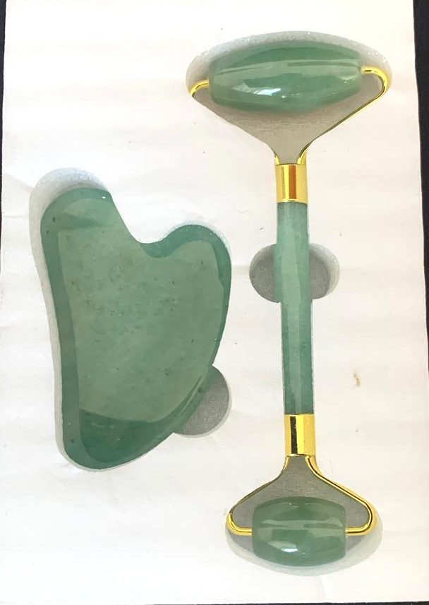 Jade Facial Roller Set