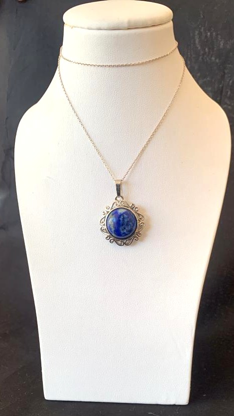 Lapis Lazuli Floral