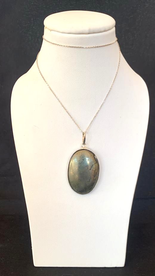 Pyrite Oval