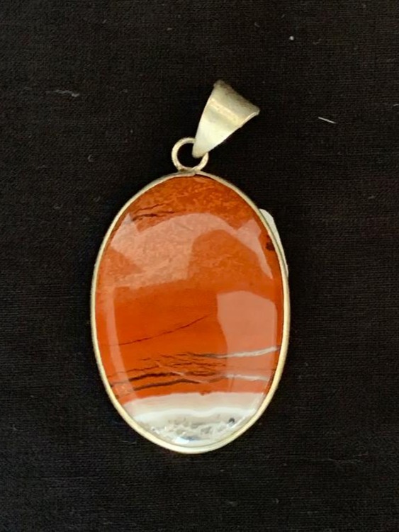Red Jasper Oval