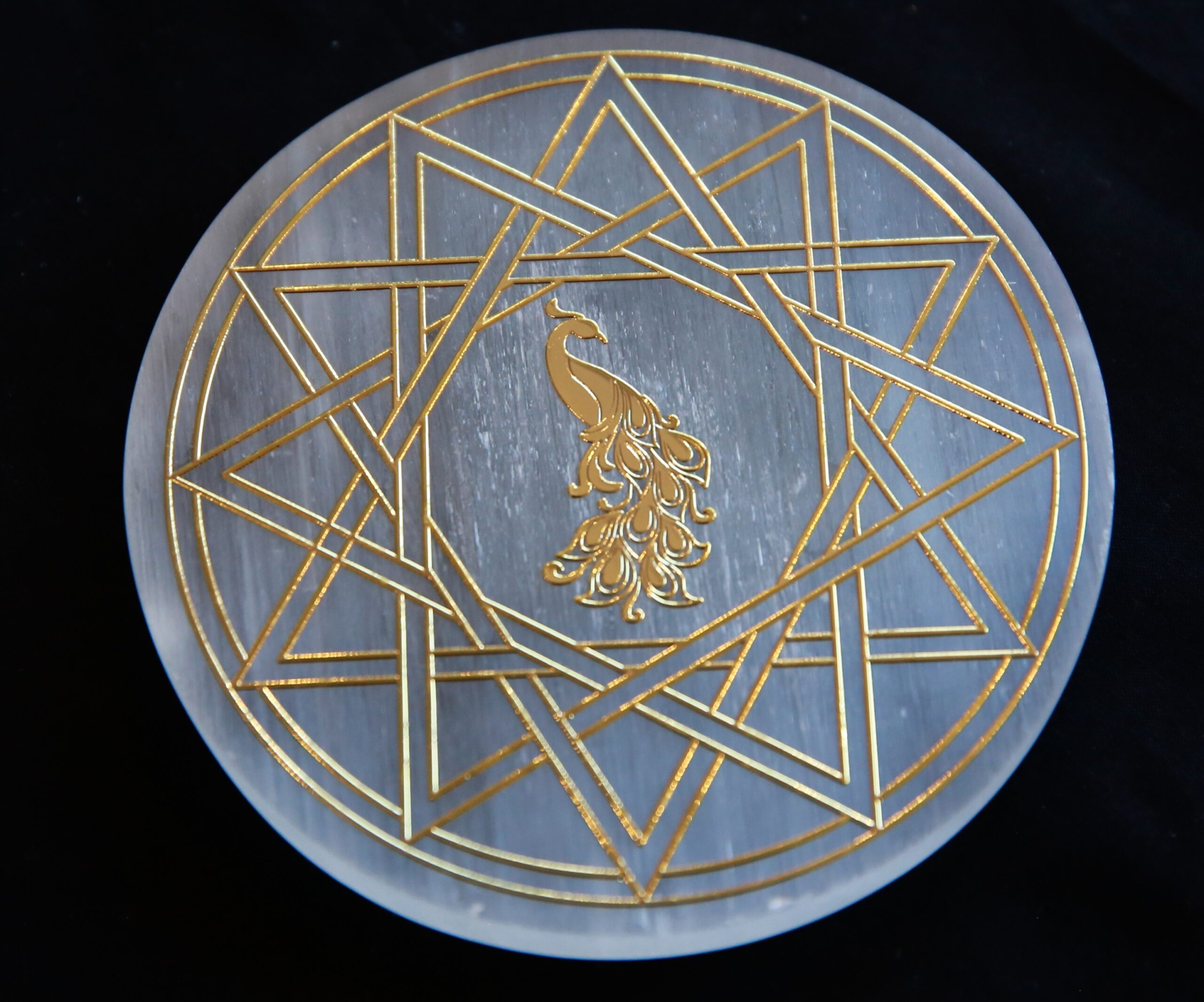 Selenite Plate Big