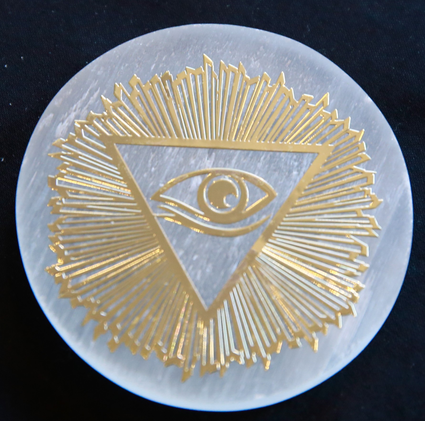 Selenite Plate Small