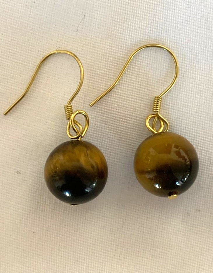 Tiger Eye Earrings