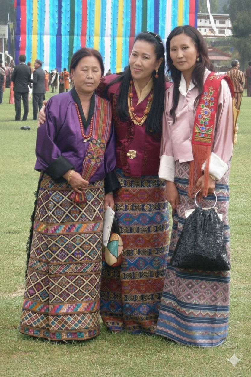 Founder with Queen Mother